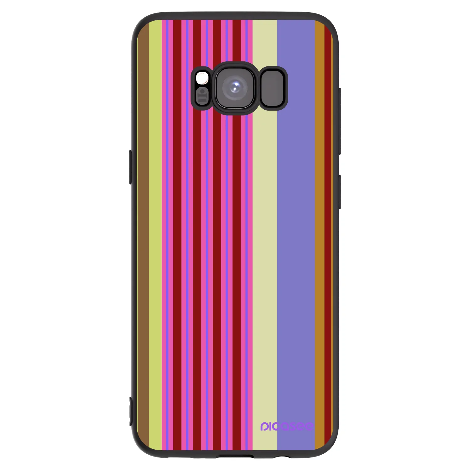 Picasee silikónový čierny obal pre Samsung Galaxy S8 G950F - Late checkout