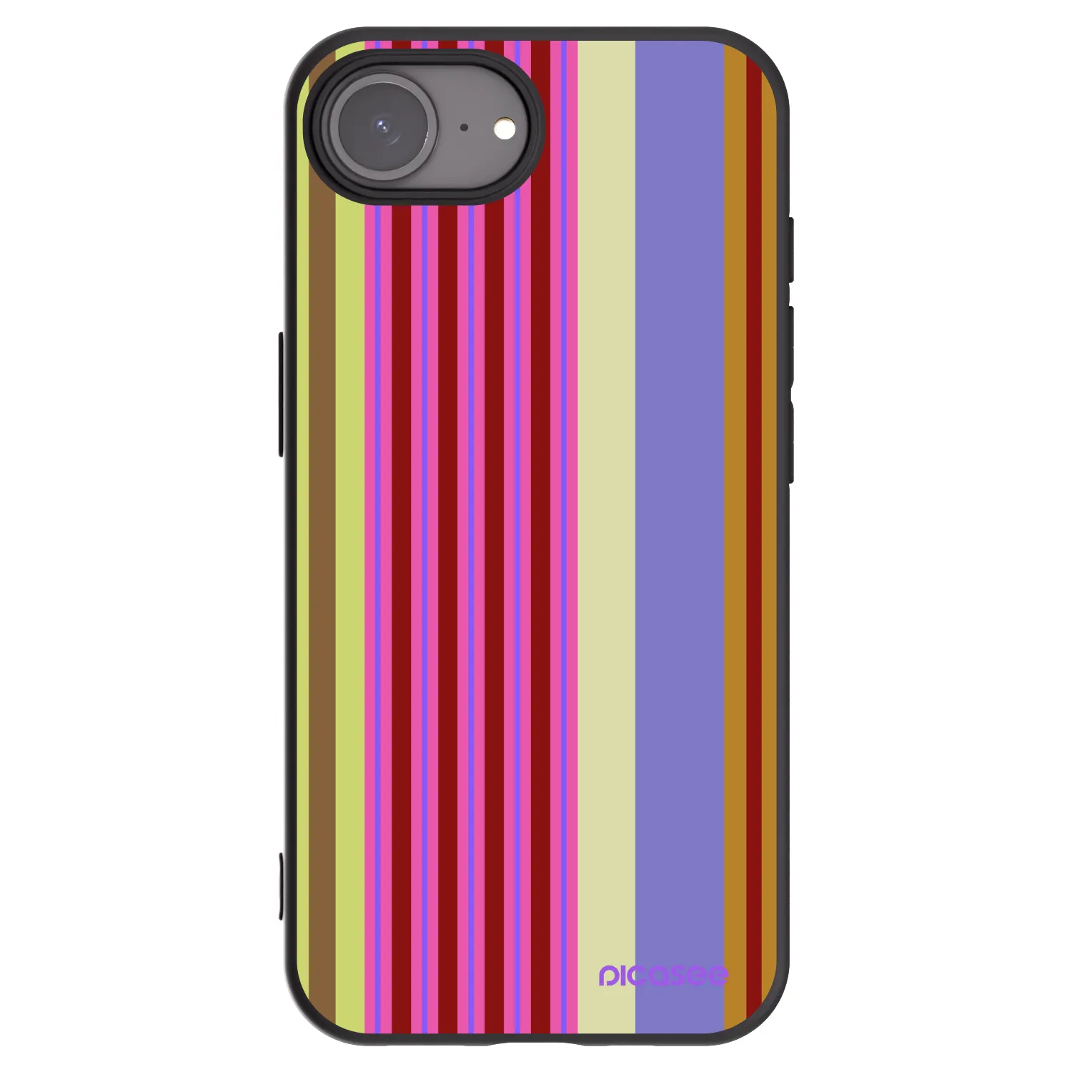 Picasee silikónový čierny obal pre Apple iPhone 16e - Late checkout