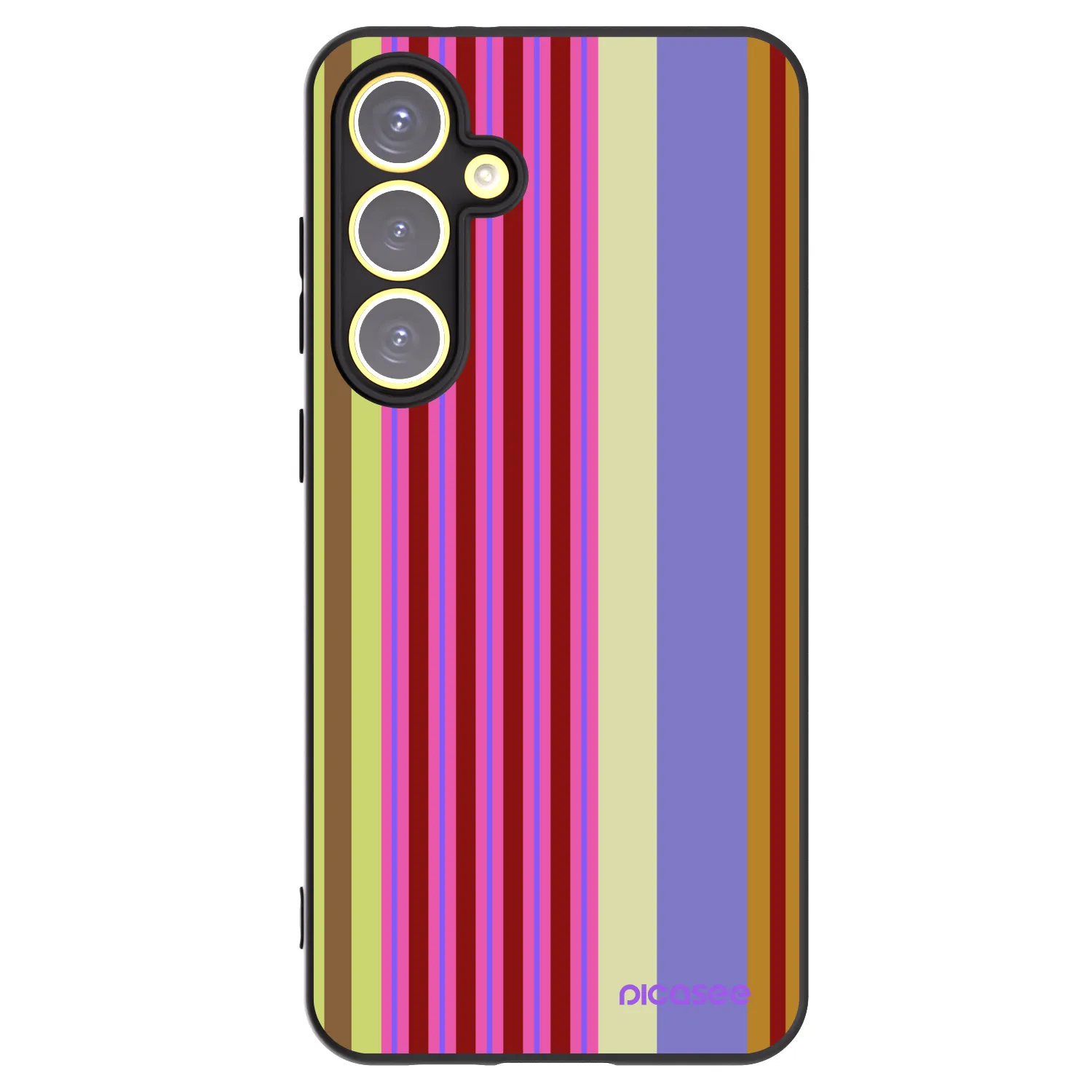 Picasee silikónový čierny obal pre Samsung Galaxy S24 FE S721B - Late checkout