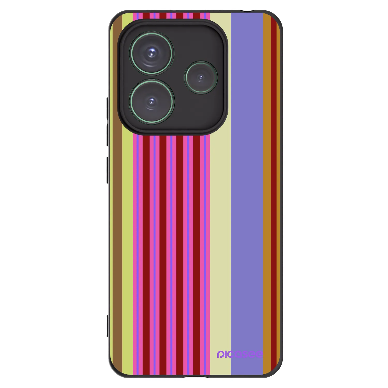 Picasee silikónový čierny obal pre Xiaomi Redmi Note 14 5G - Late checkout