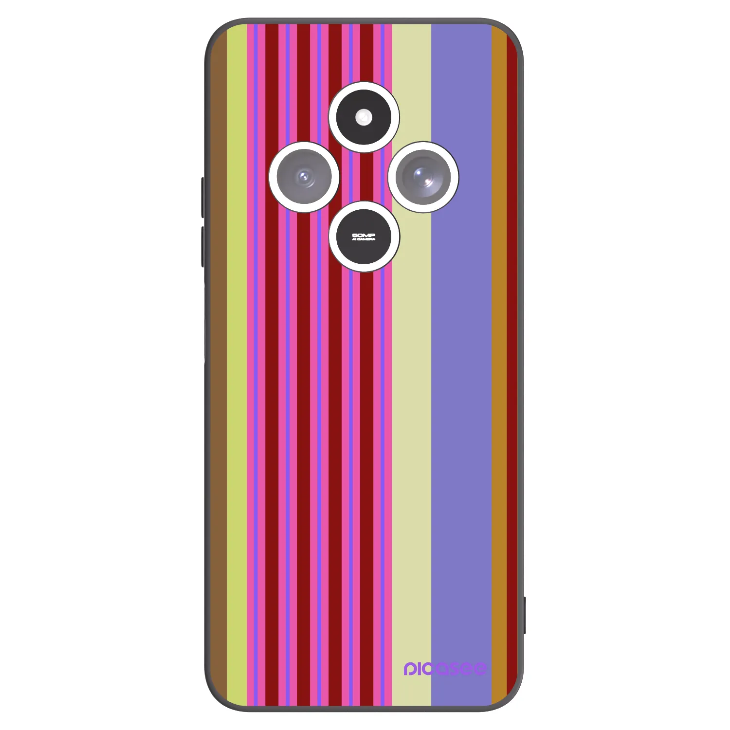 Picasee silikónový čierny obal pre Xiaomi Redmi 14C - Late checkout