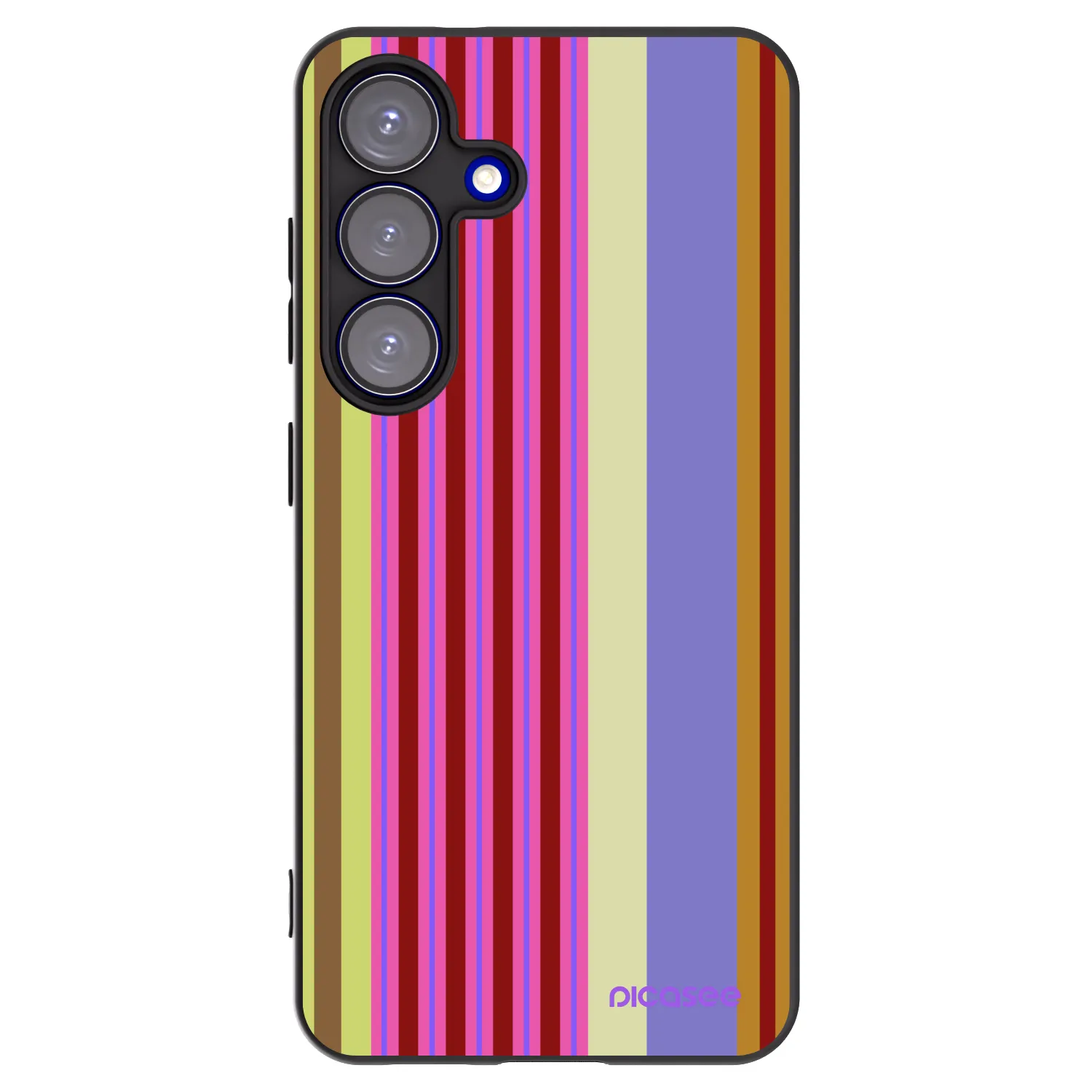 Picasee silikónový čierny obal pre Samsung Galaxy S25 5G - Late checkout