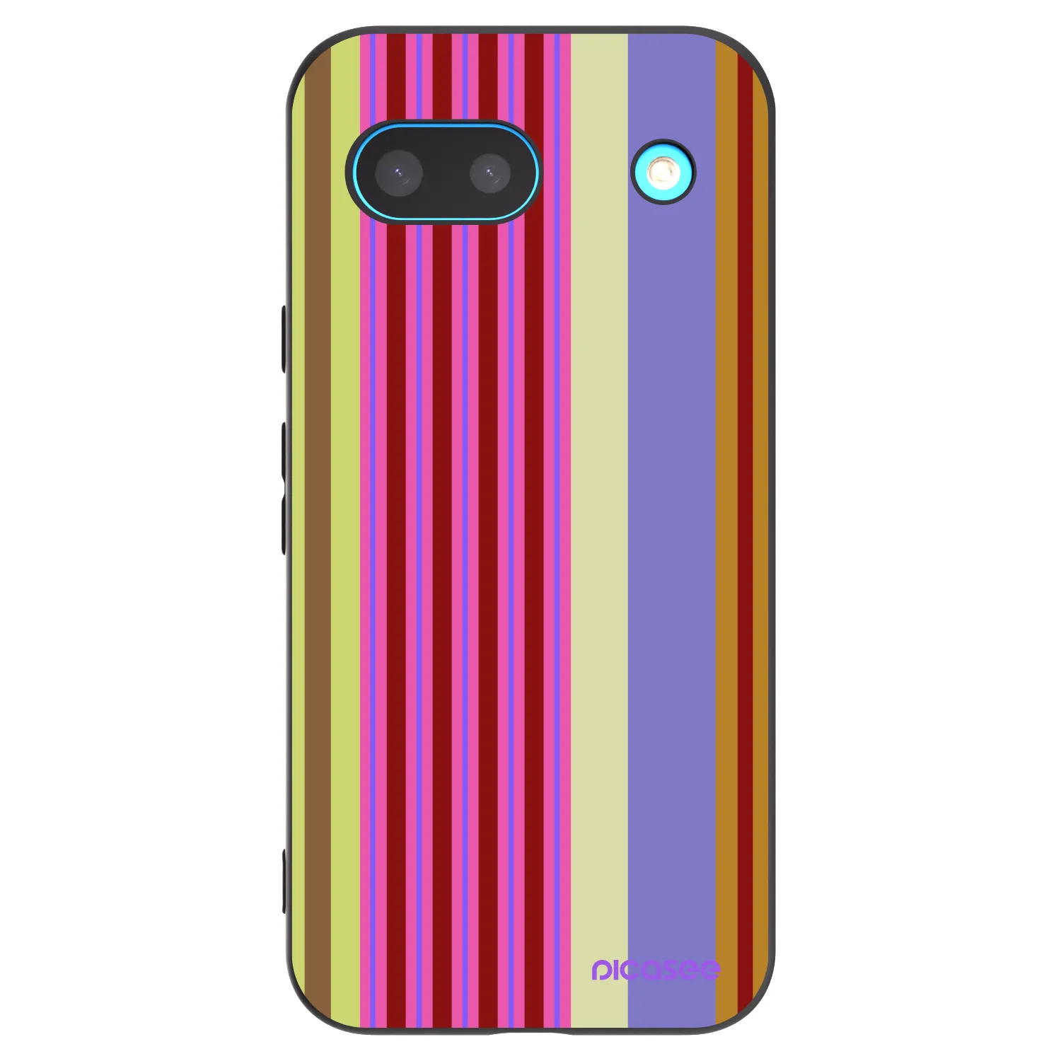 Picasee silikónový čierny obal pre Google Pixel 8a - Late checkout