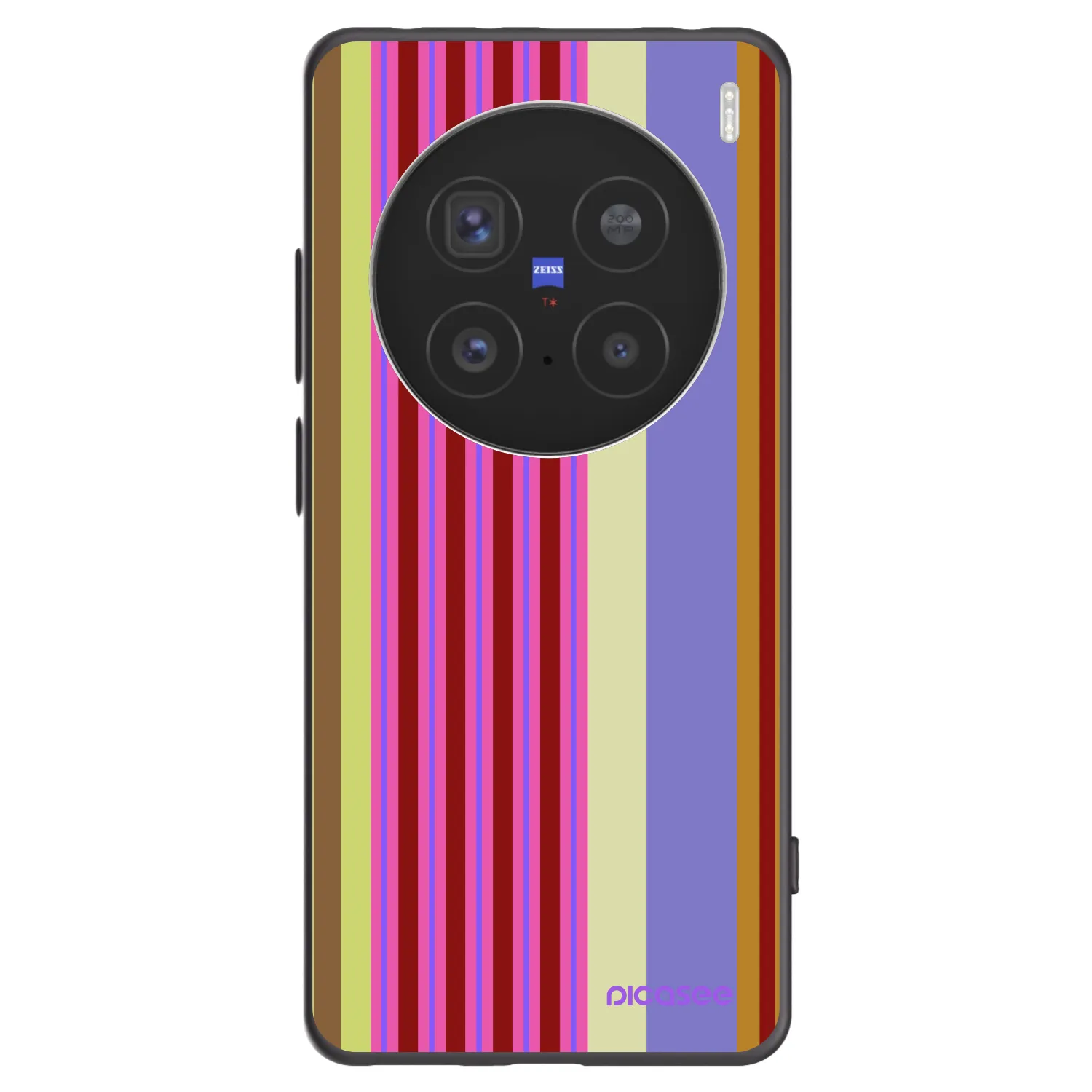 Picasee silikónový čierny obal pre Vivo X200 Pro - Late checkout