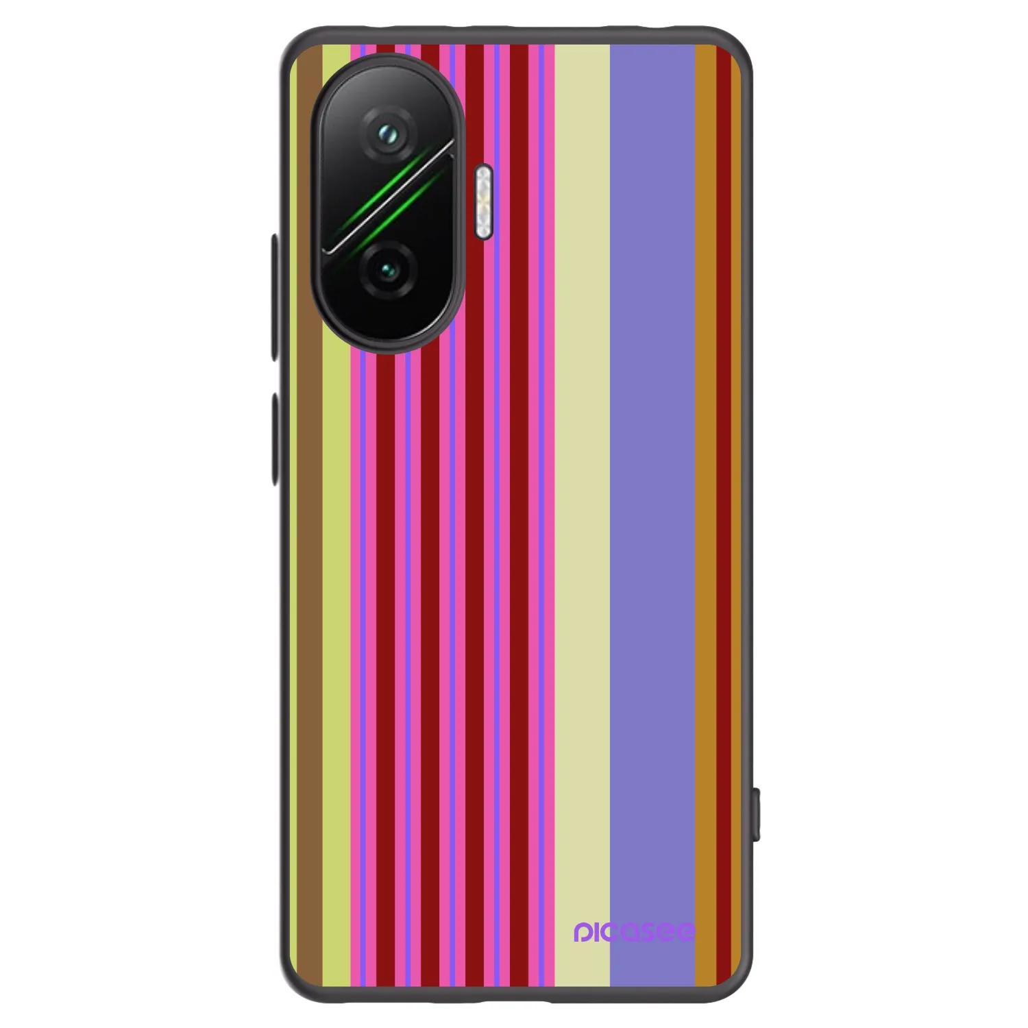 Picasee silikónový čierny obal pre Xiaomi Poco F7 5G - Late checkout
