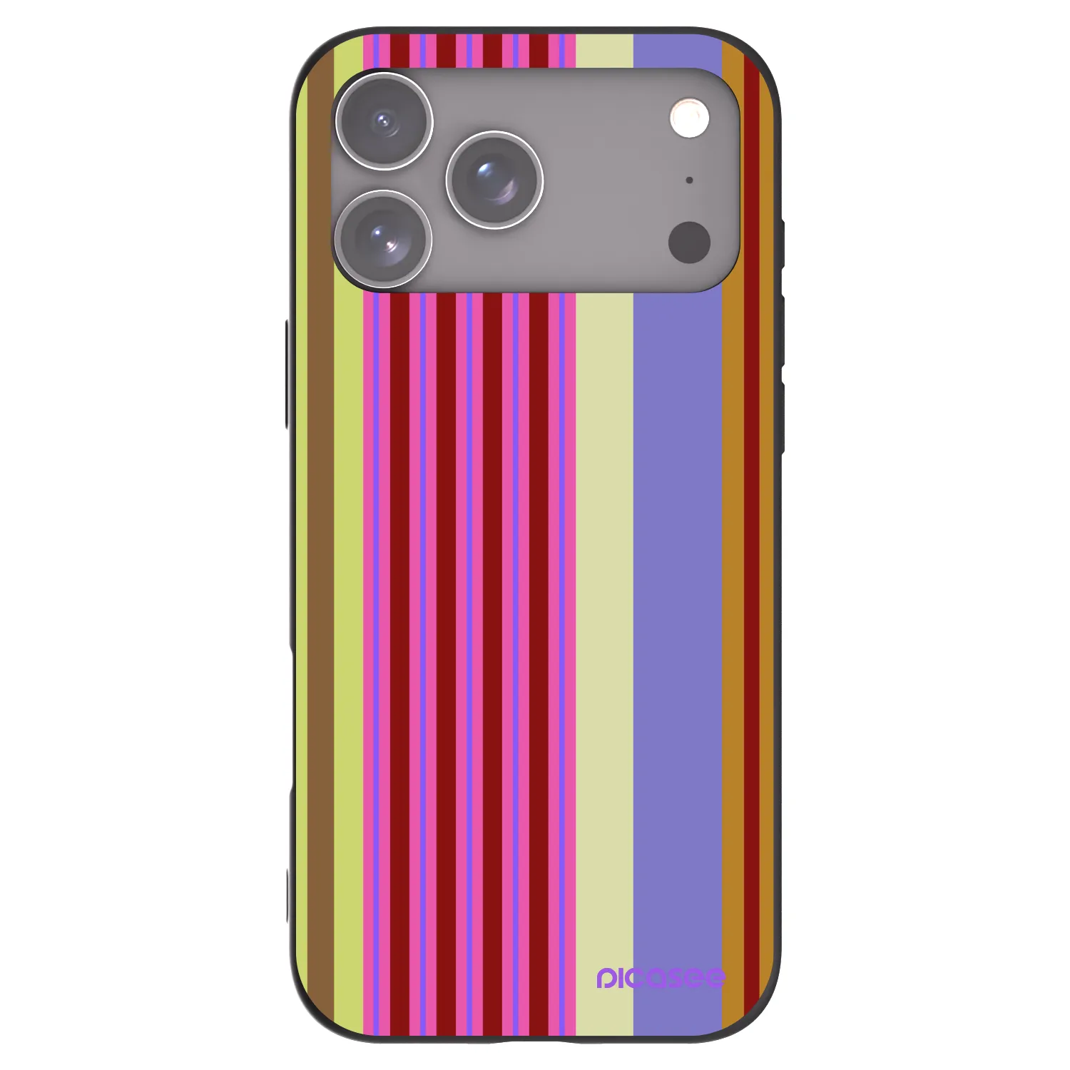 Picasee silikónový čierny obal pre Apple iPhone 17 Pro Max - Late checkout