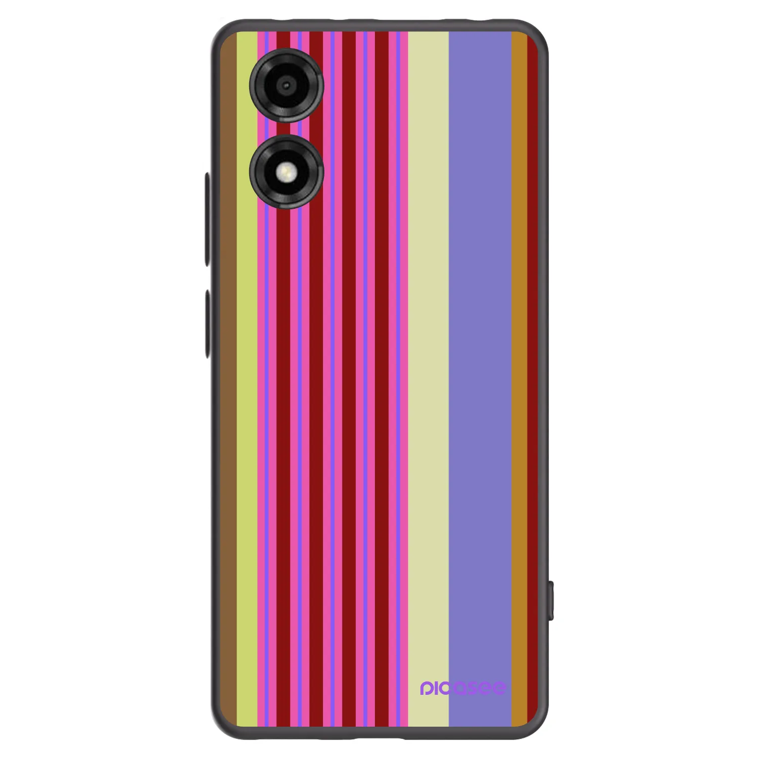 Picasee silikónový čierny obal pre Motorola Moto E14 - Late checkout