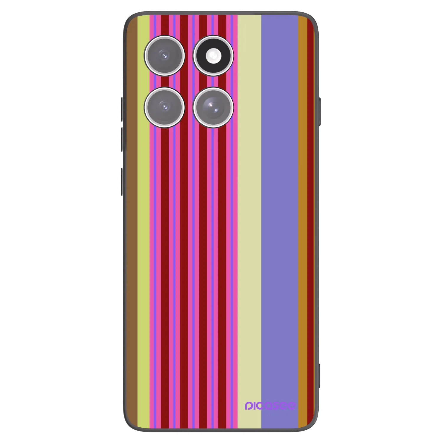 Picasee silikónový čierny obal pre Motorola Edge 60 Pro - Late checkout