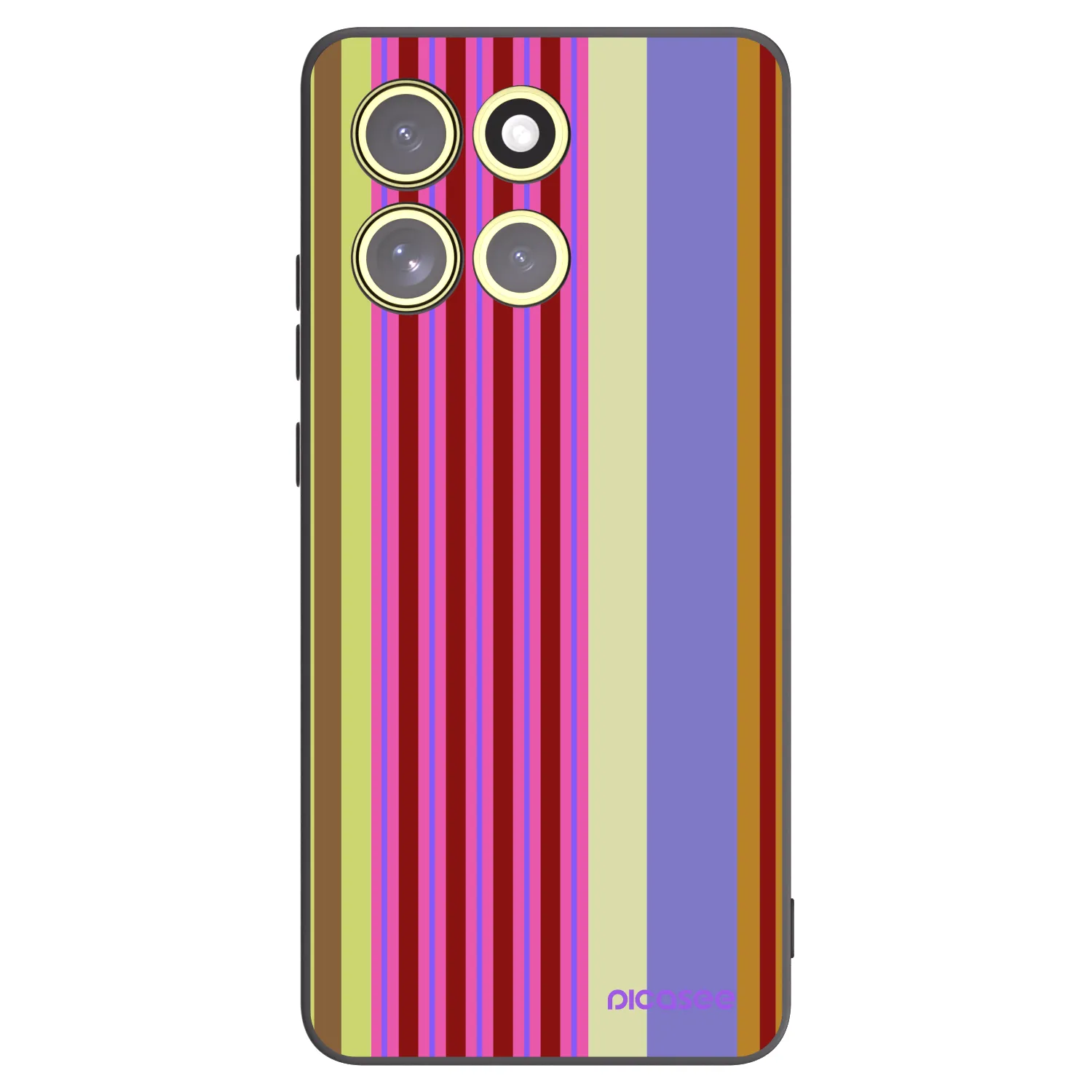 Picasee silikónový čierny obal pre Motorola Moto G86 Power 5G - Late checkout