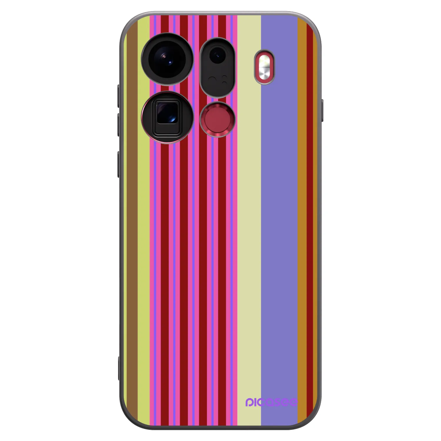 Picasee silikónový čierny obal pre OPPO Find X9 Pro - Late checkout