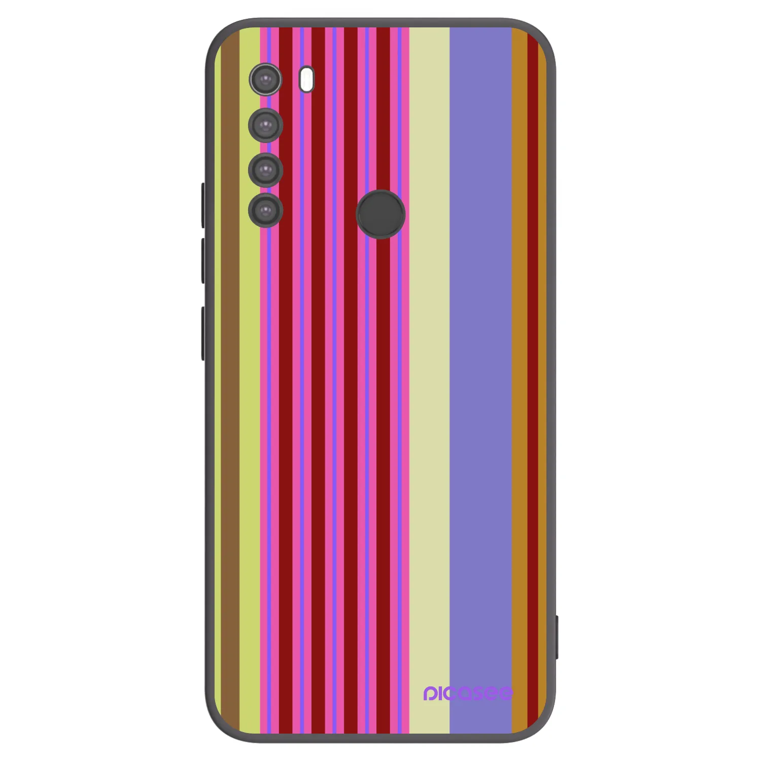 Picasee silikónový čierny obal pre Xiaomi Redmi Note 8 - Late checkout