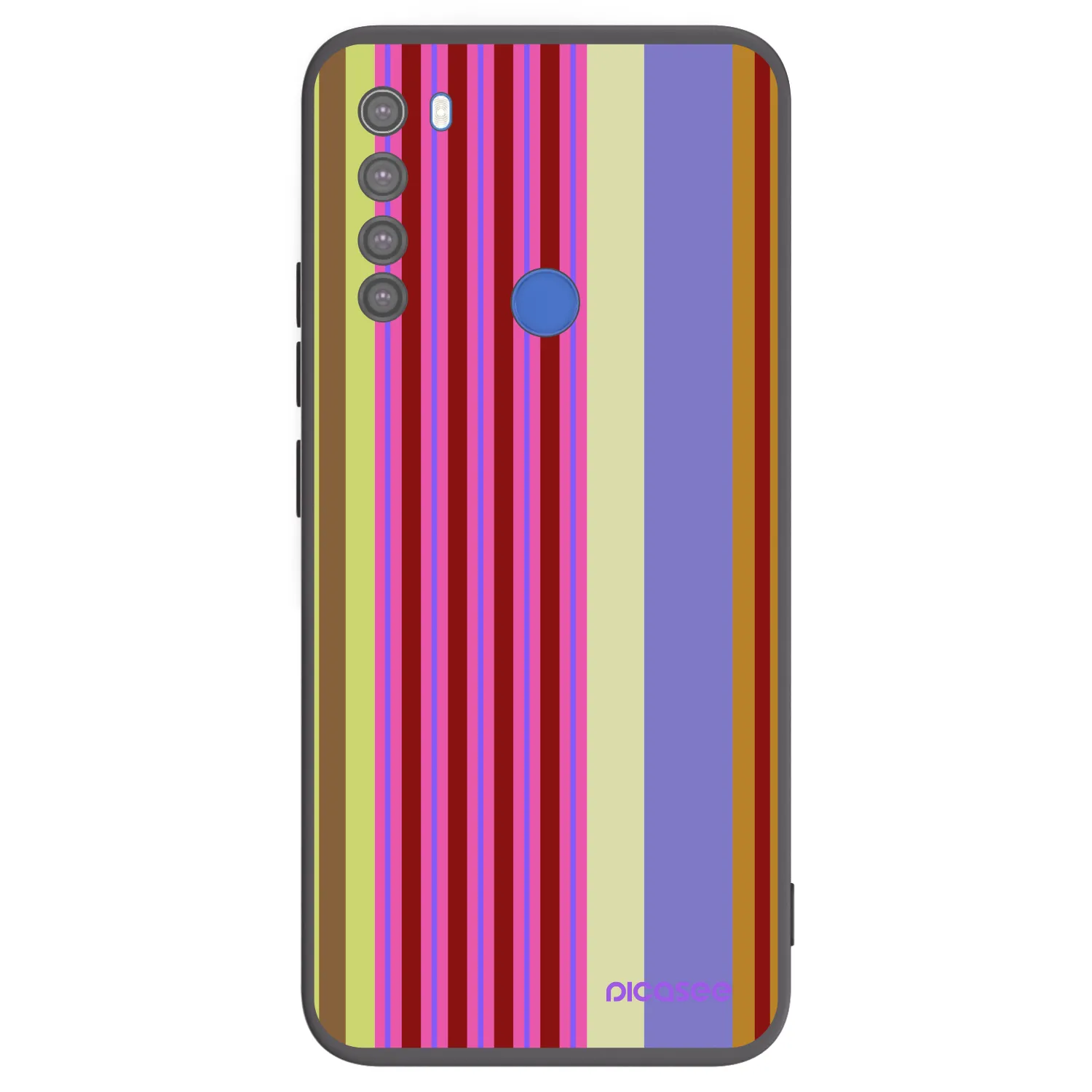 Picasee silikónový čierny obal pre Xiaomi Redmi Note 8T - Late checkout
