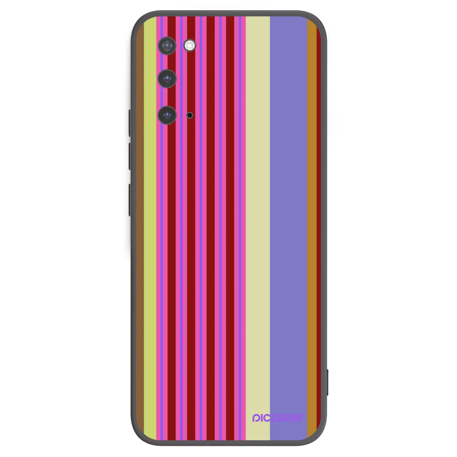 Picasee silikónový čierny obal pre Samsung Galaxy S20 G980F - Late checkout