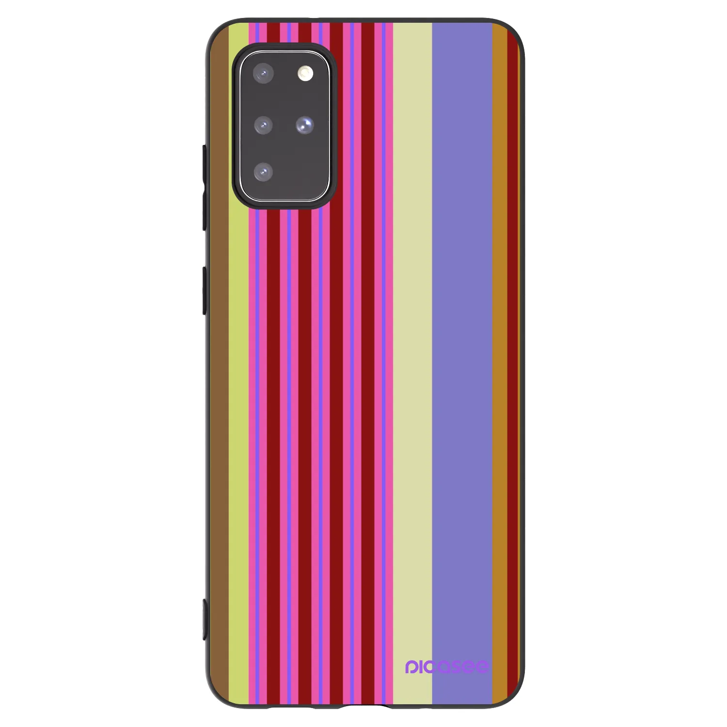 Picasee silikónový čierny obal pre Samsung Galaxy S20+ G985F - Late checkout