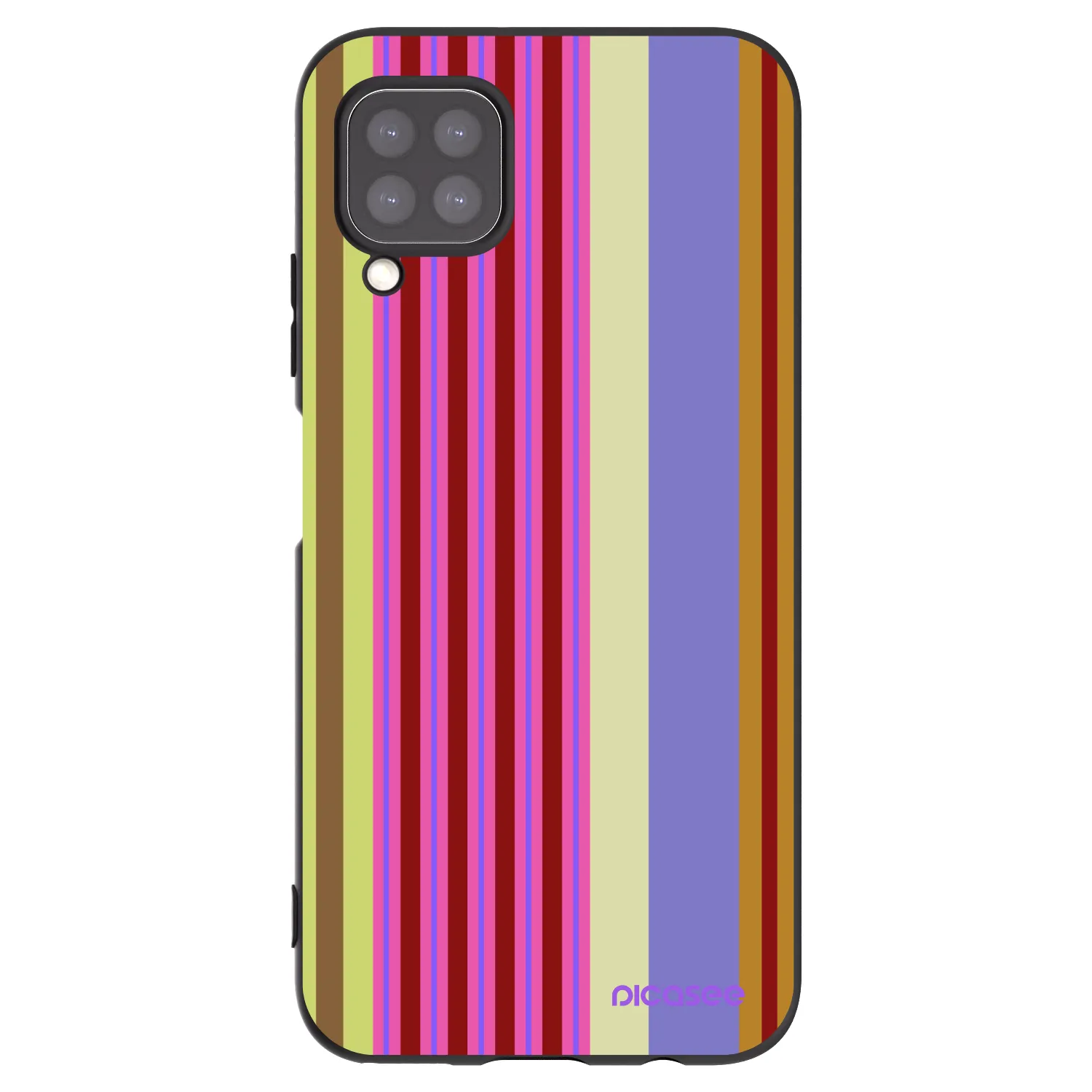 Picasee silikónový čierny obal pre Huawei P40 Lite - Late checkout