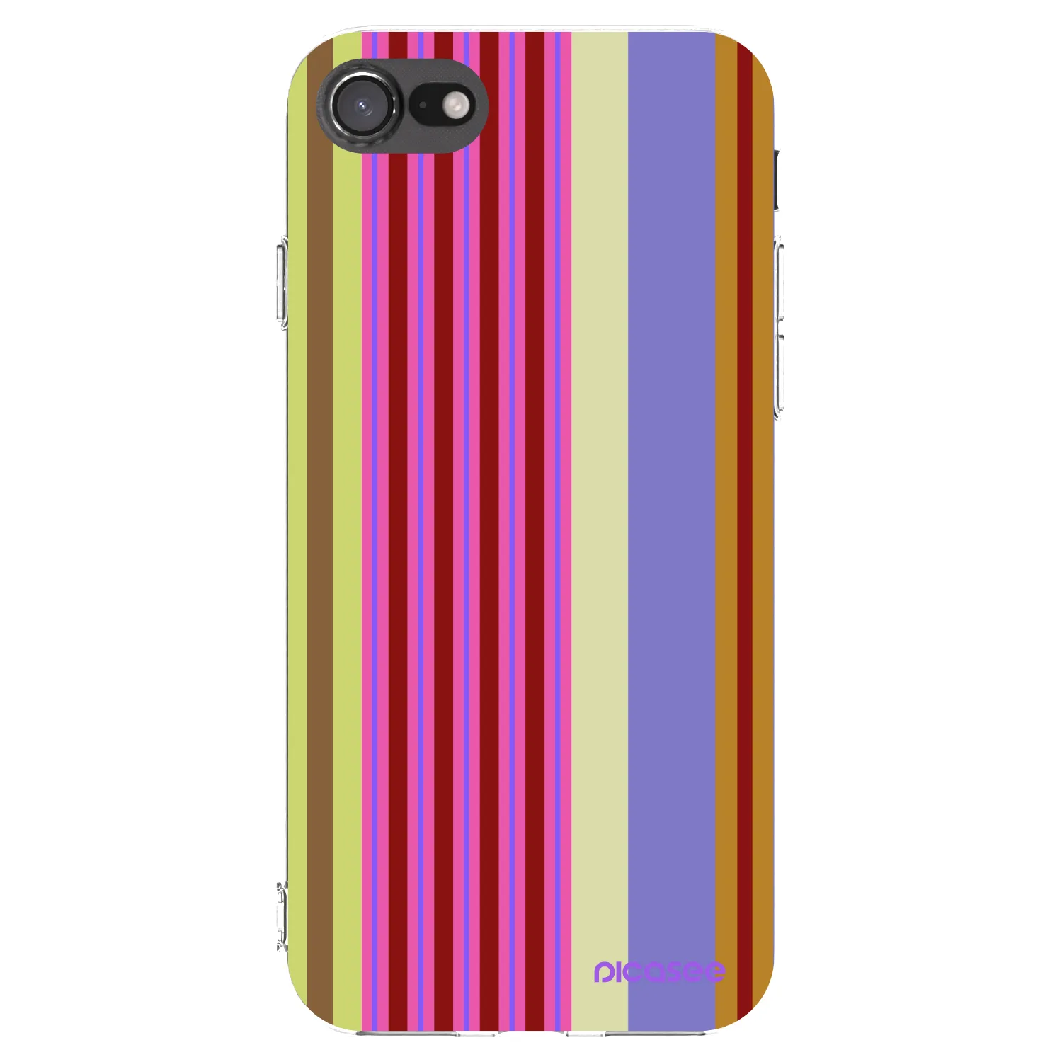 Picasee silikónový prehľadný obal pre Apple iPhone SE 2020 - Late checkout