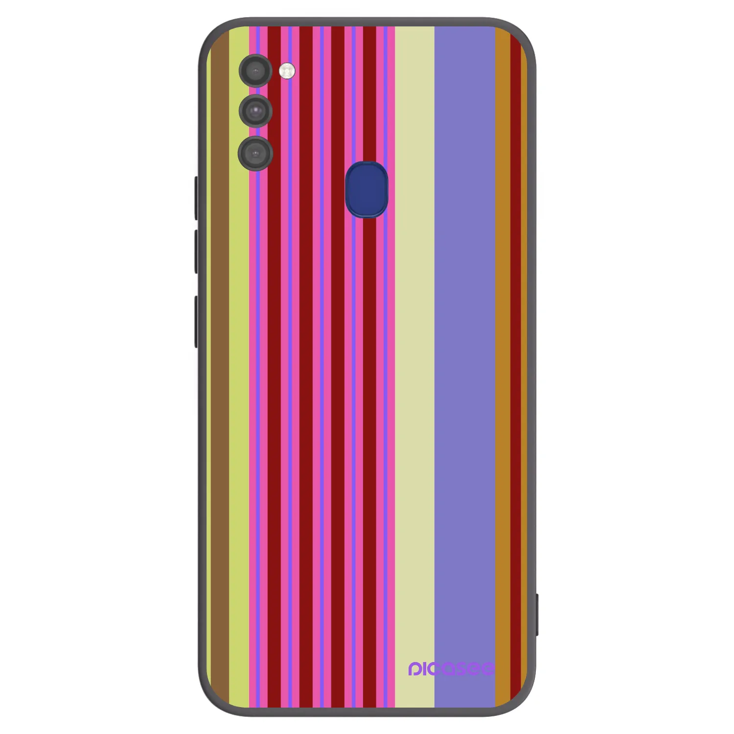 Picasee silikónový čierny obal pre Samsung Galaxy M21 M215F - Late checkout