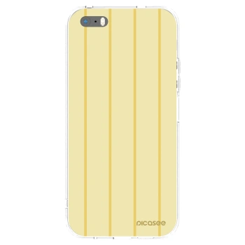 Picasee silikónový prehľadný obal pre Apple iPhone 5/5S/SE - Liquid sunshine