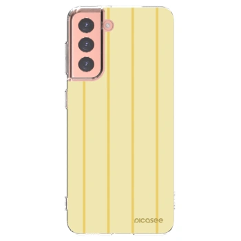 Picasee silikónový prehľadný obal pre Samsung Galaxy S21 5G G991B - Liquid sunshine