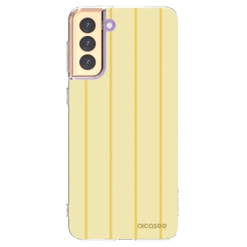 Picasee silikónový prehľadný obal pre Samsung Galaxy S21+ 5G G996F - Liquid sunshine