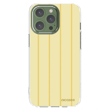 Picasee silikónový prehľadný obal pre Apple iPhone 13 Pro - Liquid sunshine