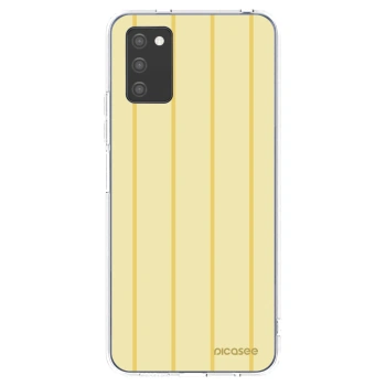 Picasee silikónový prehľadný obal pre Samsung Galaxy A02s A025G - Liquid sunshine