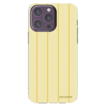 Picasee silikónový prehľadný obal pre Apple iPhone 14 Pro Max - Liquid sunshine