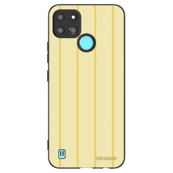Picasee silikónový čierny obal pre Realme C21Y - Liquid sunshine