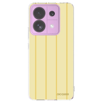 Picasee silikónový prehľadný obal pre Xiaomi Redmi Note 13 Pro 5G - Liquid sunshine