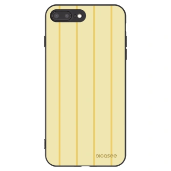 Picasee silikónový čierny obal pre Apple iPhone 8 Plus - Liquid sunshine