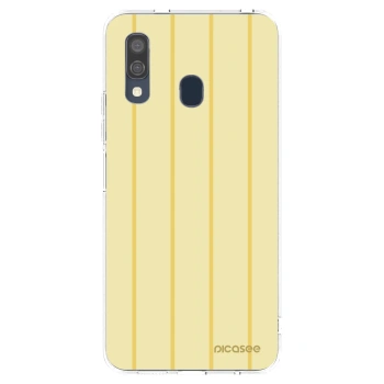 Picasee silikónový prehľadný obal pre Samsung Galaxy A40 A405F - Liquid sunshine