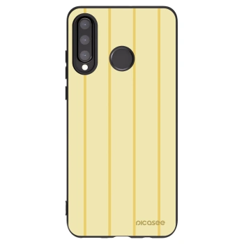 Picasee silikónový čierny obal pre Huawei P30 Lite - Liquid sunshine