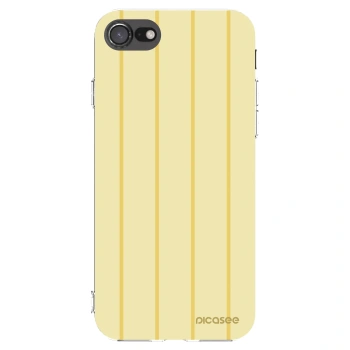 Picasee silikónový prehľadný obal pre Apple iPhone 8 - Liquid sunshine