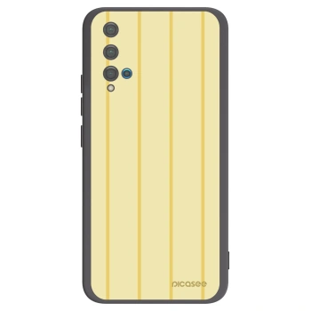 Picasee silikónový čierny obal pre Huawei Nova 5T - Liquid sunshine