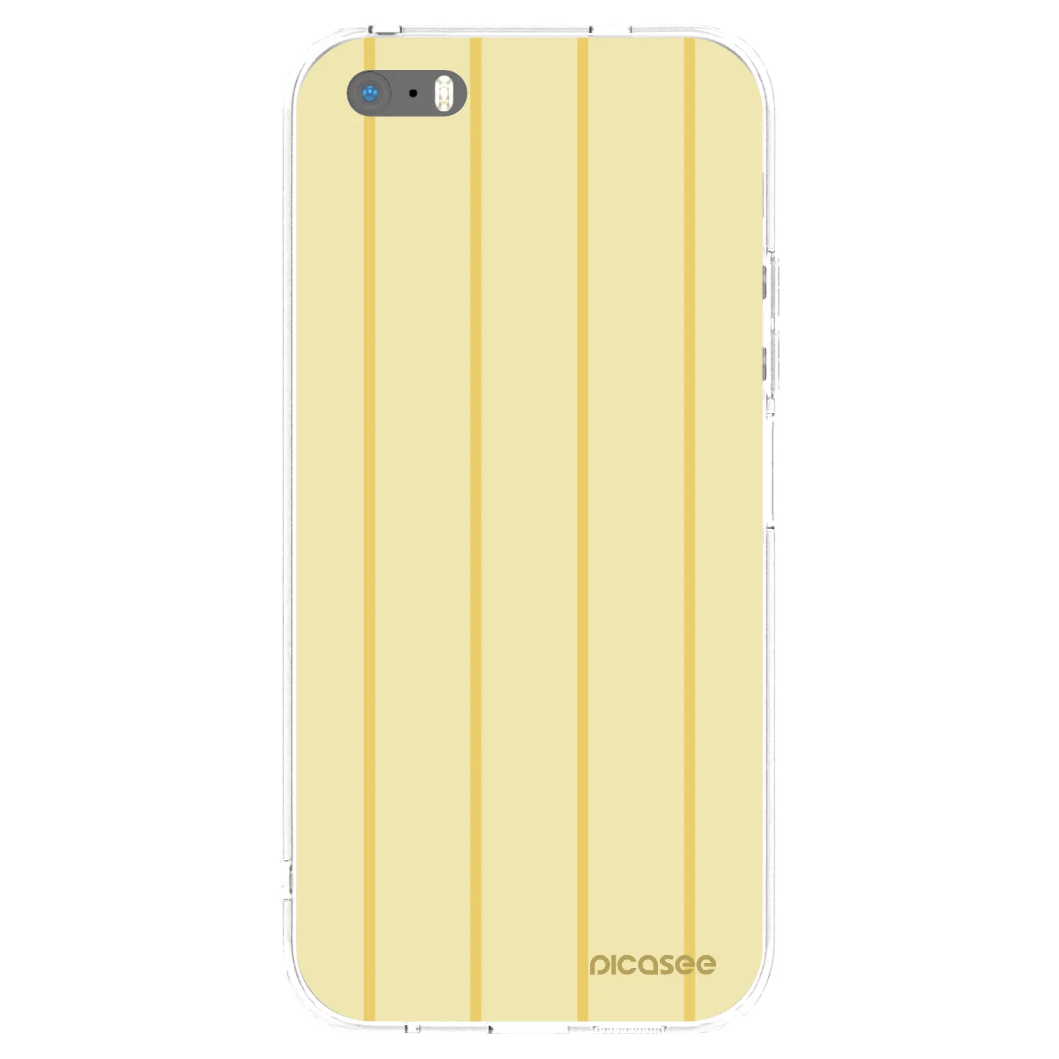 Picasee silikónový prehľadný obal pre Apple iPhone 5/5S/SE - Liquid sunshine