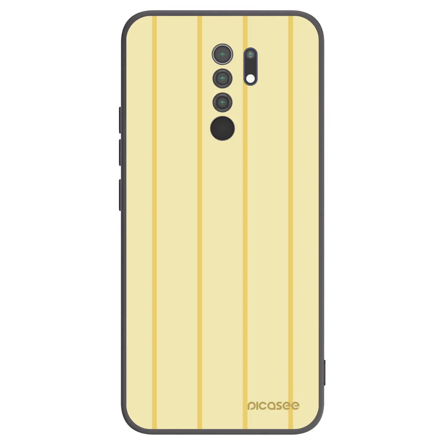Picasee silikónový čierny obal pre Xiaomi Redmi 9 - Liquid sunshine