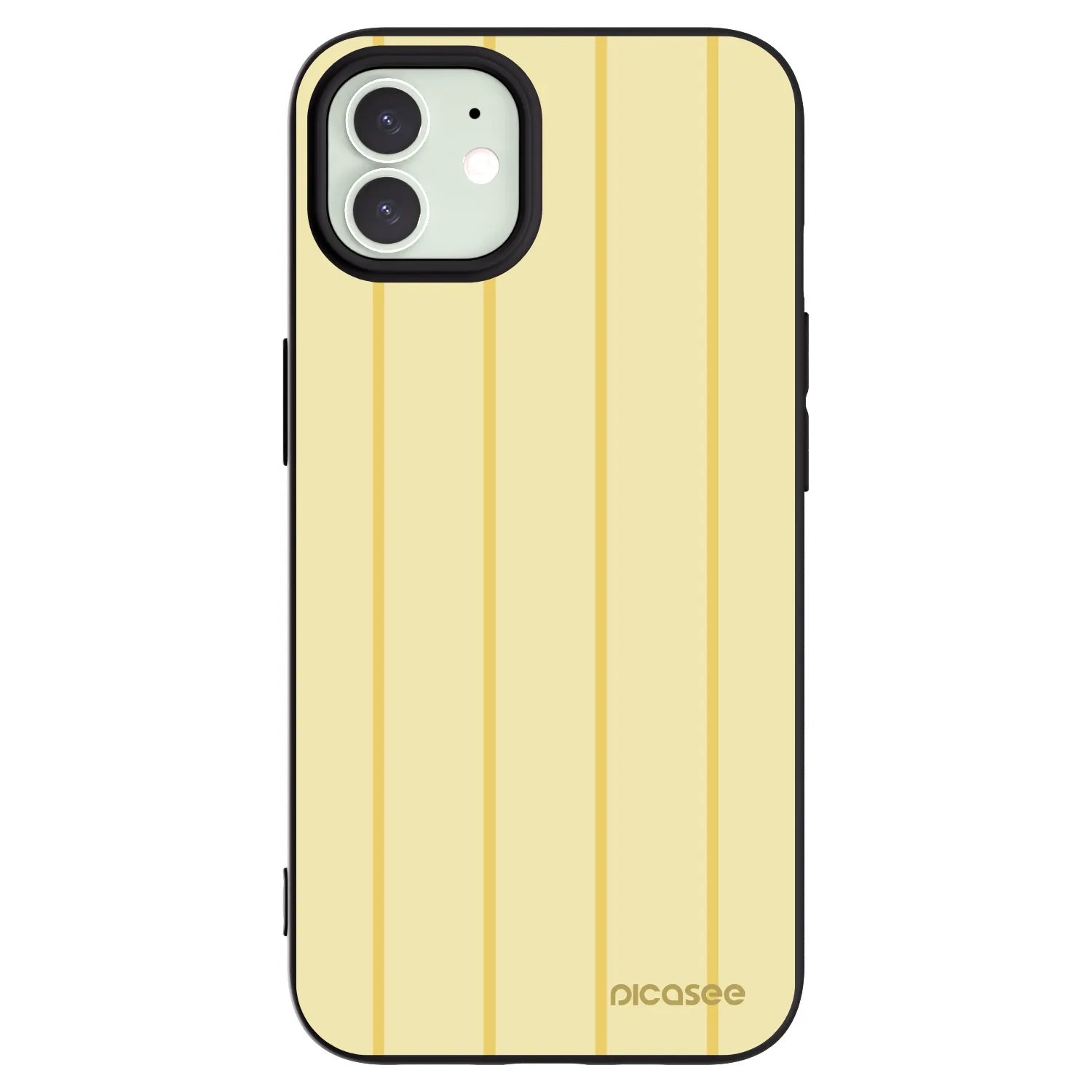 Picasee silikónový čierny obal pre Apple iPhone 12 Pro - Liquid sunshine