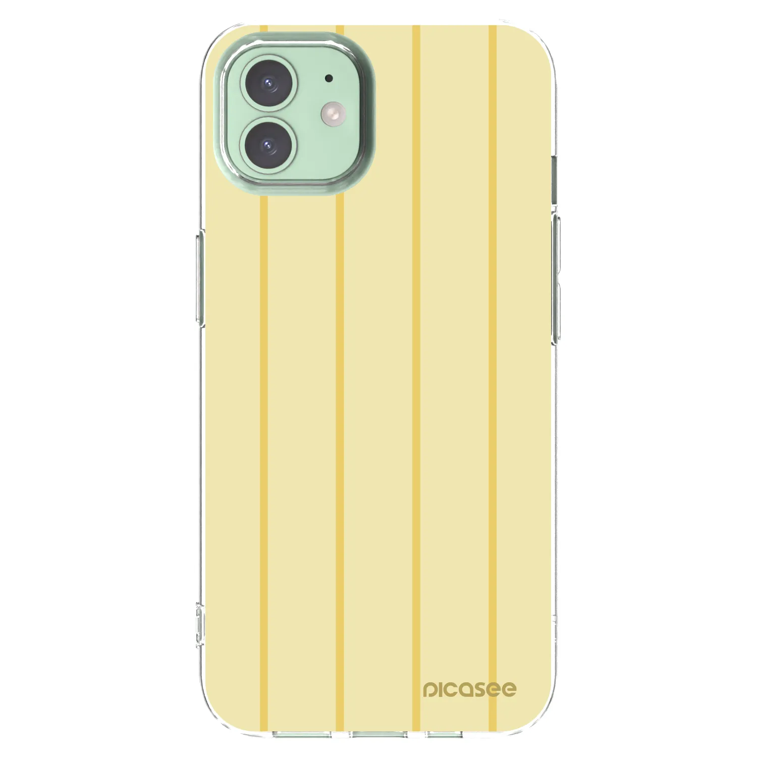 Picasee silikónový prehľadný obal pre Apple iPhone 12 Pro - Liquid sunshine