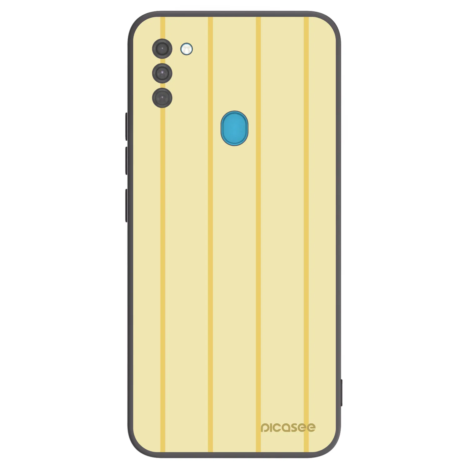 Picasee silikónový čierny obal pre Samsung Galaxy M11 - Liquid sunshine