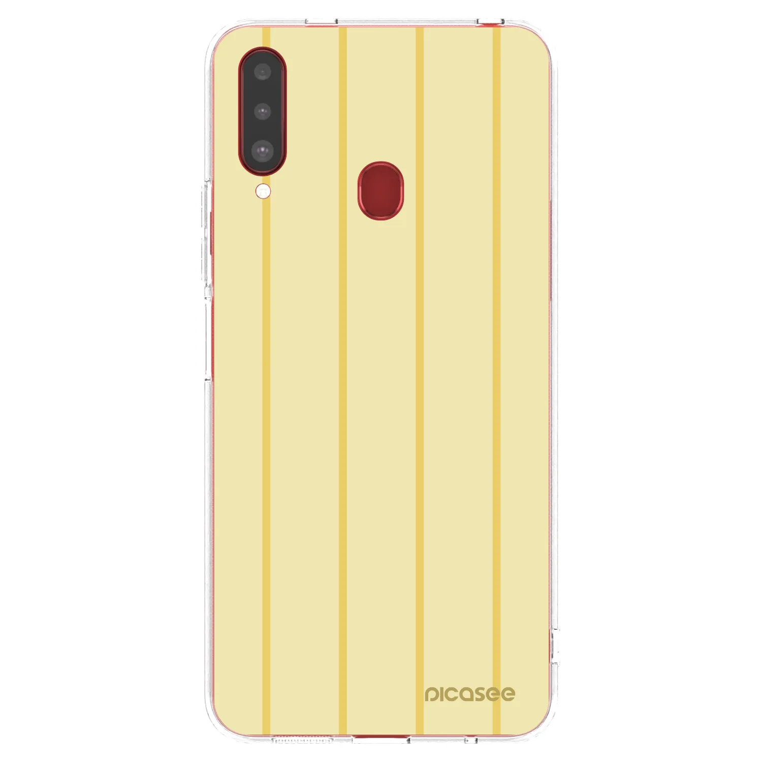Picasee silikónový prehľadný obal pre Samsung Galaxy A20s - Liquid sunshine