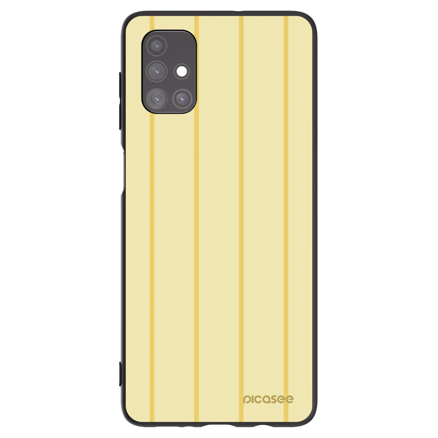 Picasee silikónový čierny obal pre Samsung Galaxy M51 M515F - Liquid sunshine