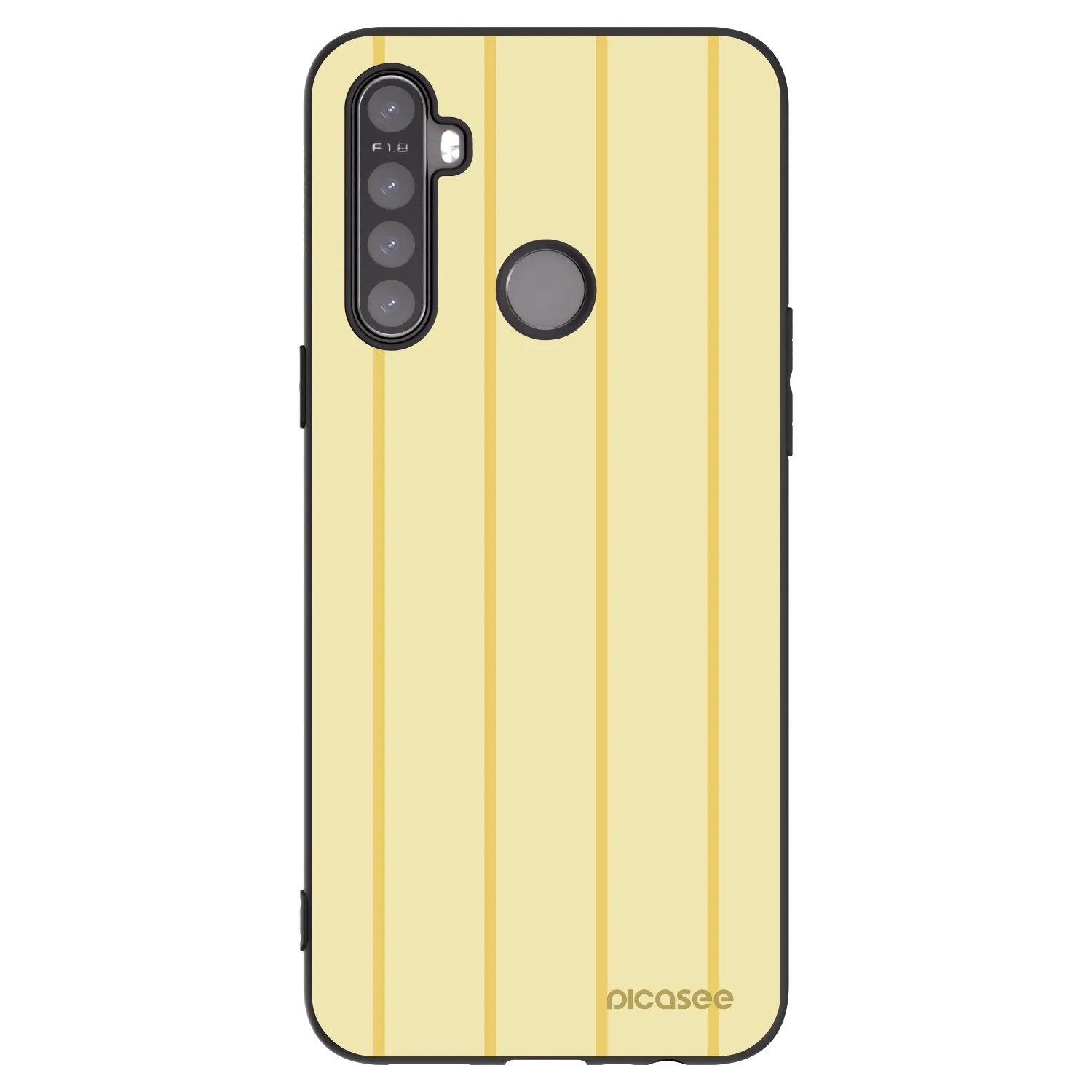 Picasee silikónový čierny obal pre Realme 6i - Liquid sunshine