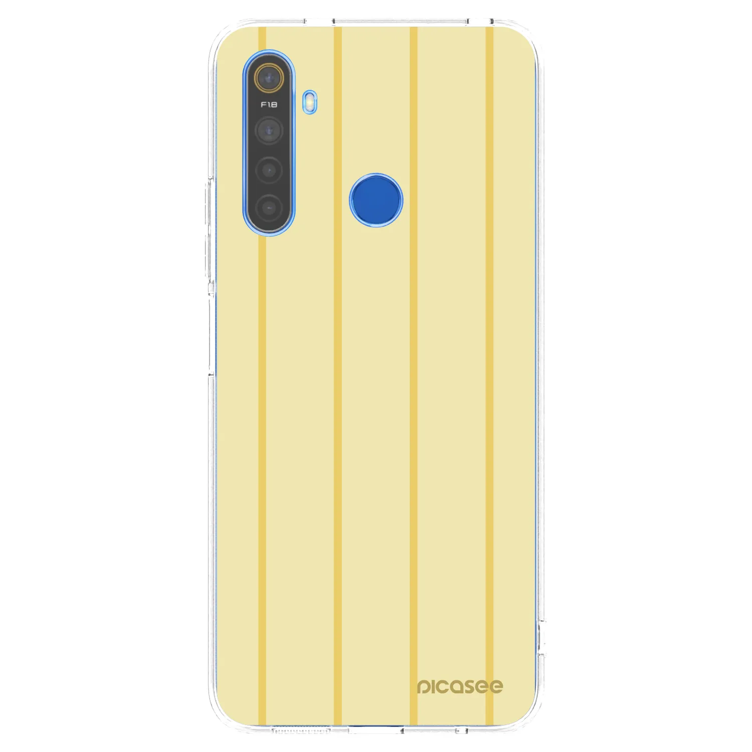 Picasee silikónový prehľadný obal pre Realme 5 - Liquid sunshine