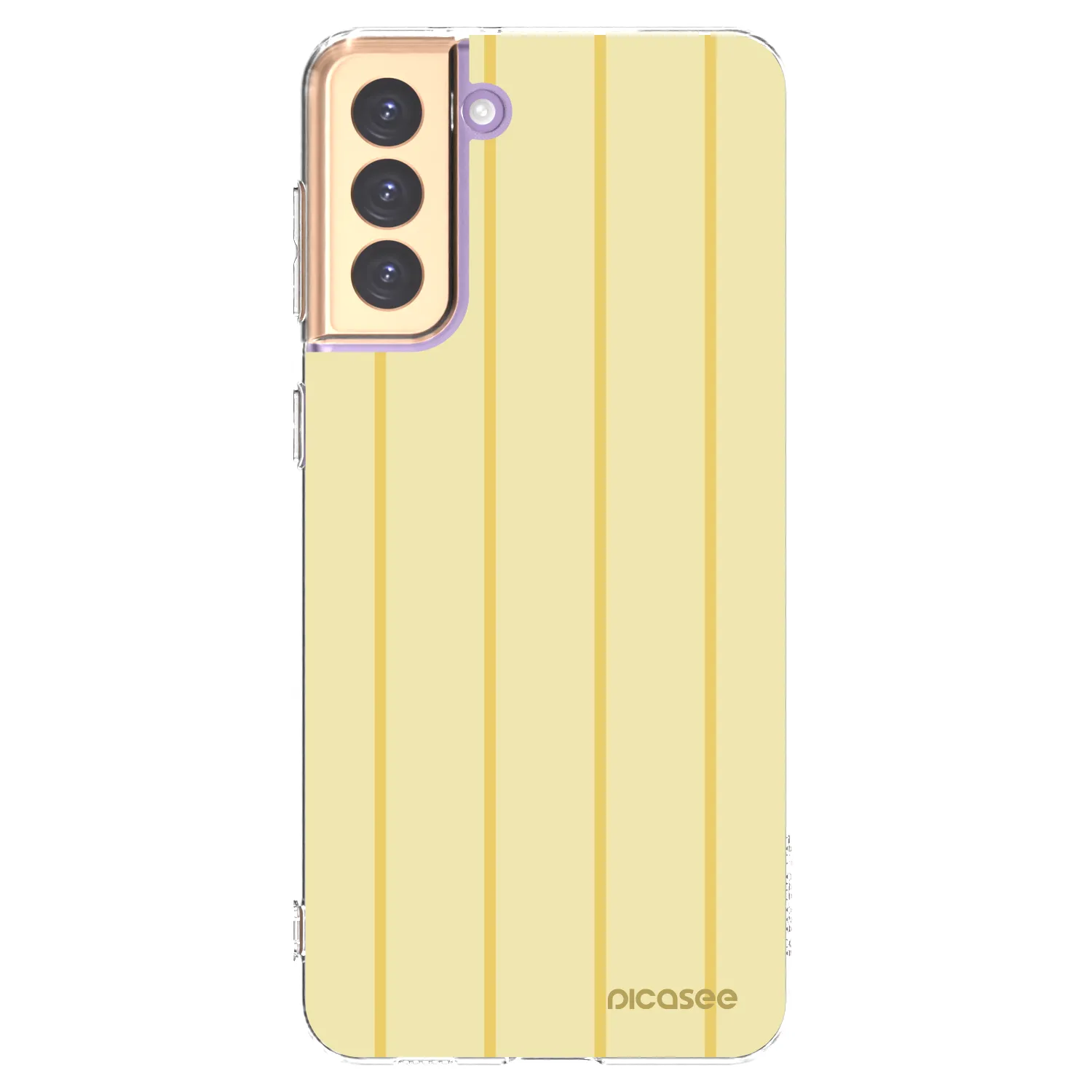 Picasee silikónový prehľadný obal pre Samsung Galaxy S21+ 5G G996F - Liquid sunshine