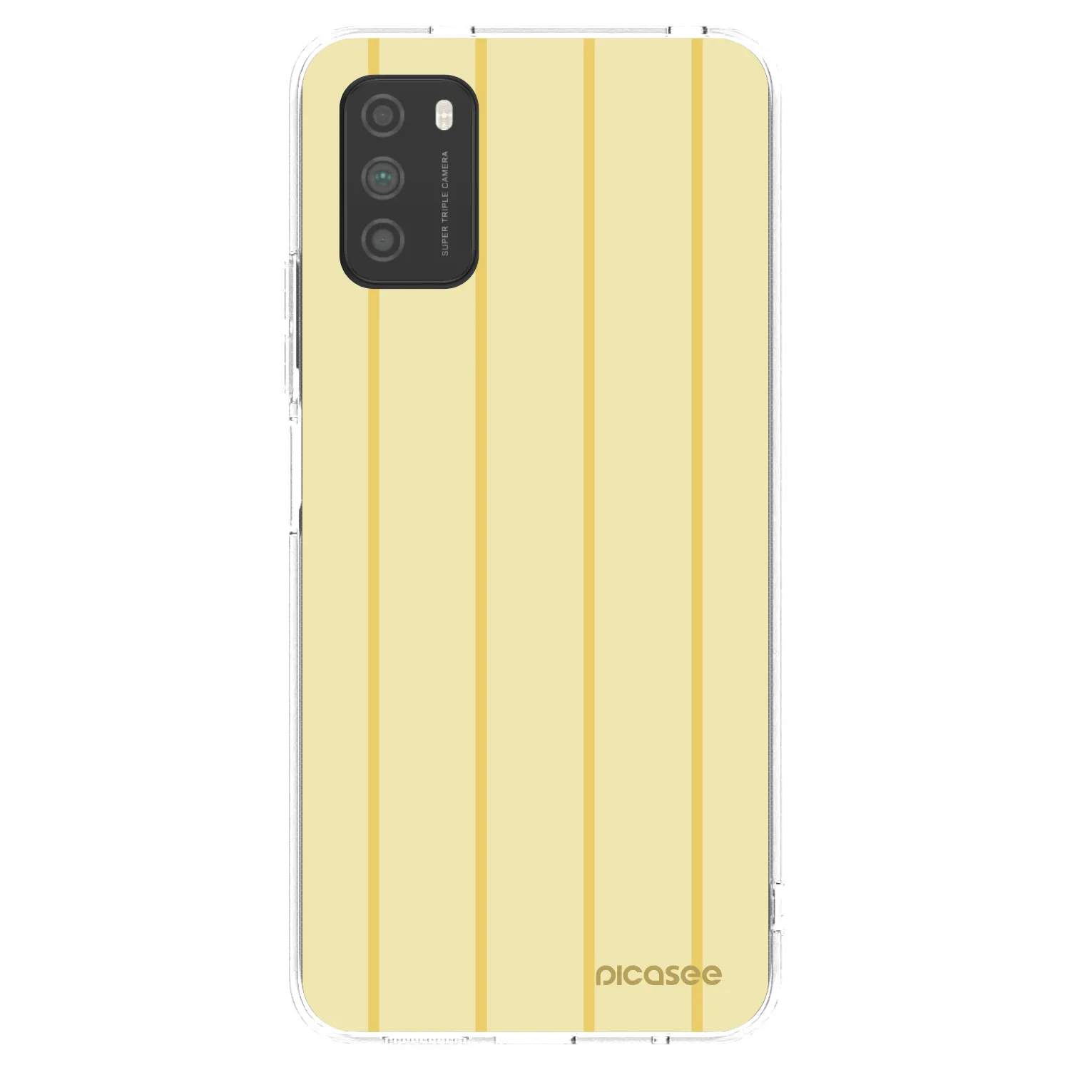 Picasee silikónový prehľadný obal pre Xiaomi Poco M3 - Liquid sunshine