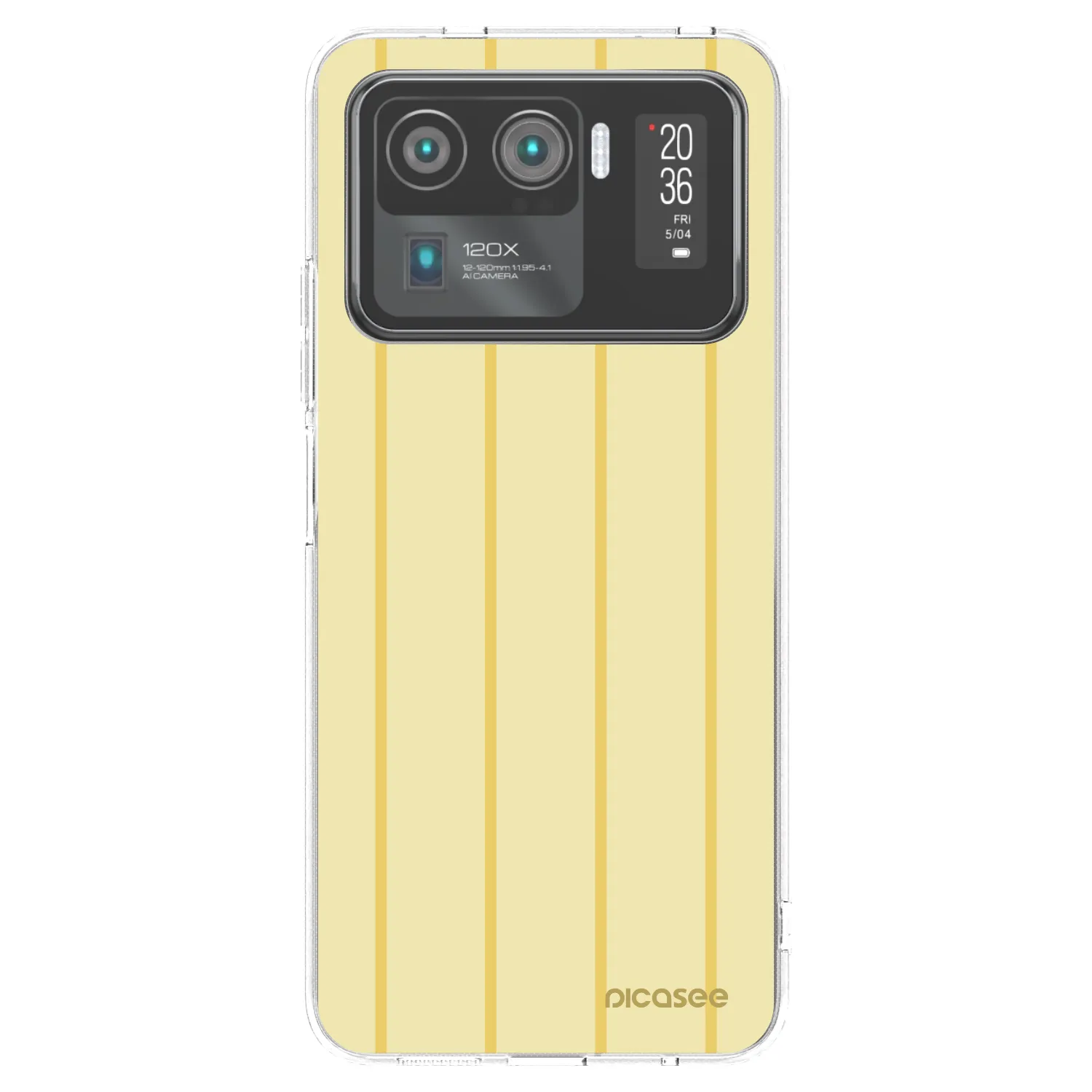 Picasee silikónový prehľadný obal pre Xiaomi Mi 11 Ultra - Liquid sunshine