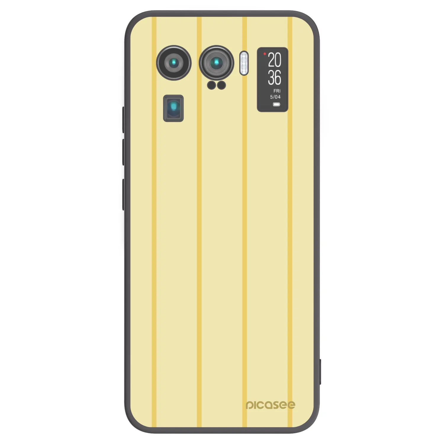 Picasee silikónový čierny obal pre Xiaomi Mi 11 Ultra - Liquid sunshine