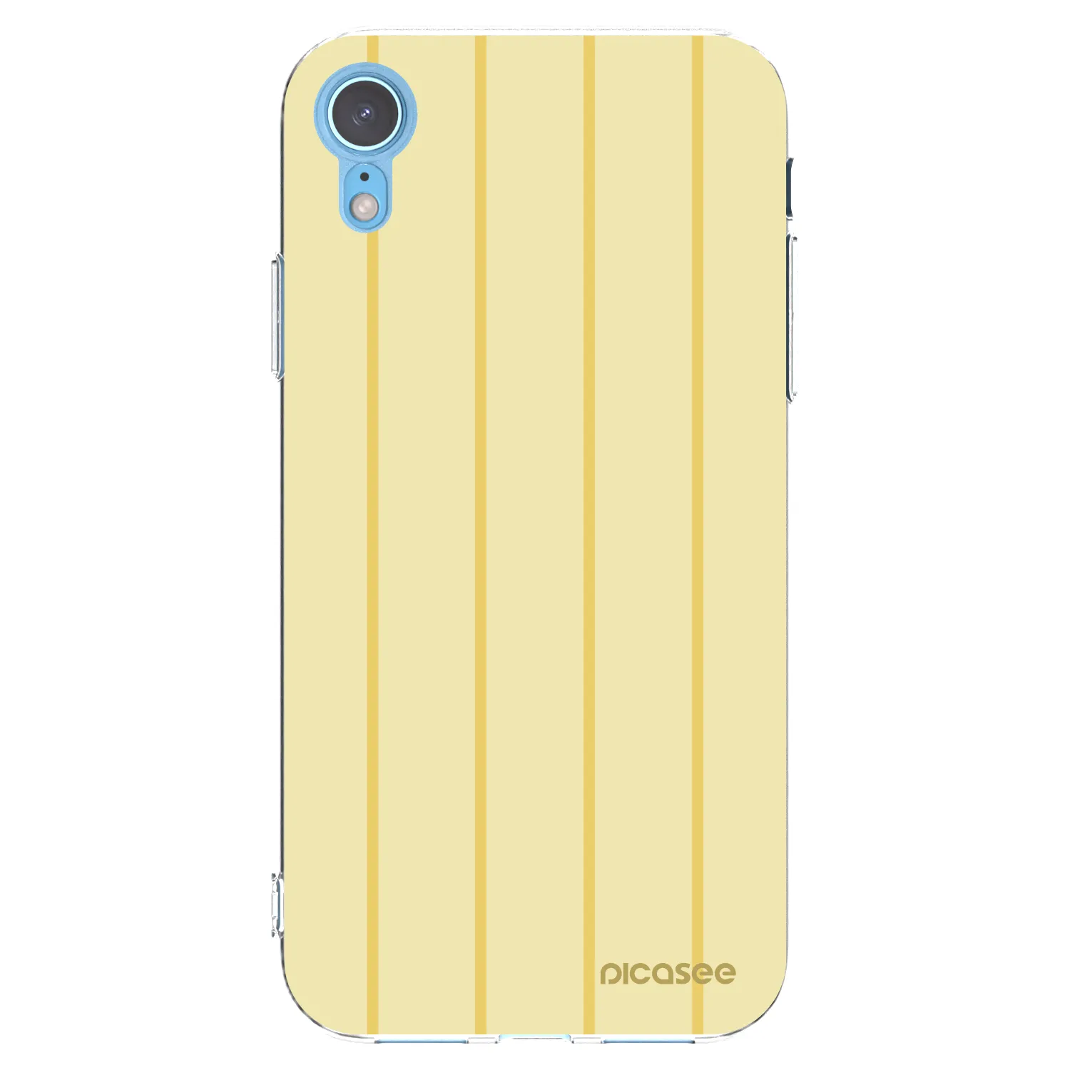 Picasee silikónový prehľadný obal pre Apple iPhone XR - Liquid sunshine
