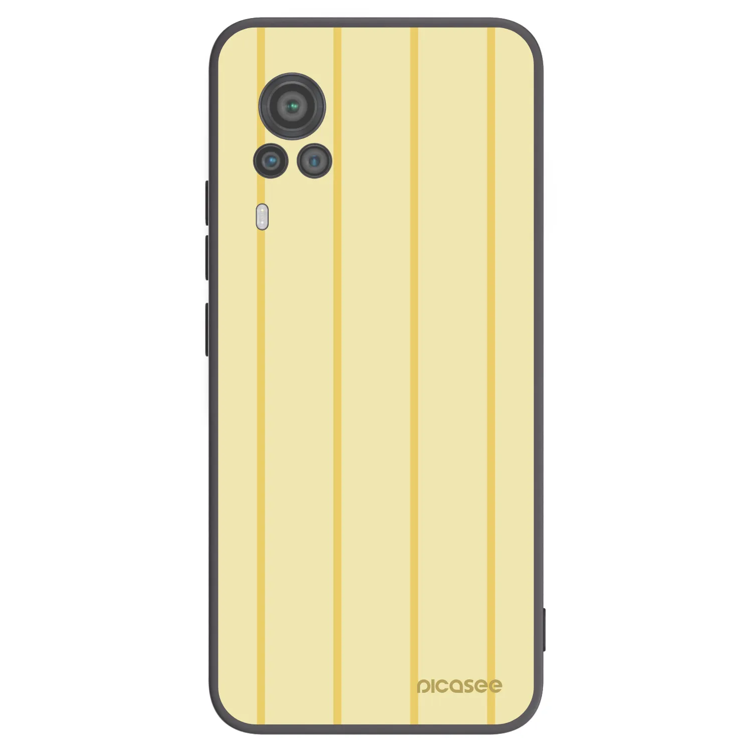 Picasee silikónový čierny obal pre Vivo X60 Pro 5G - Liquid sunshine