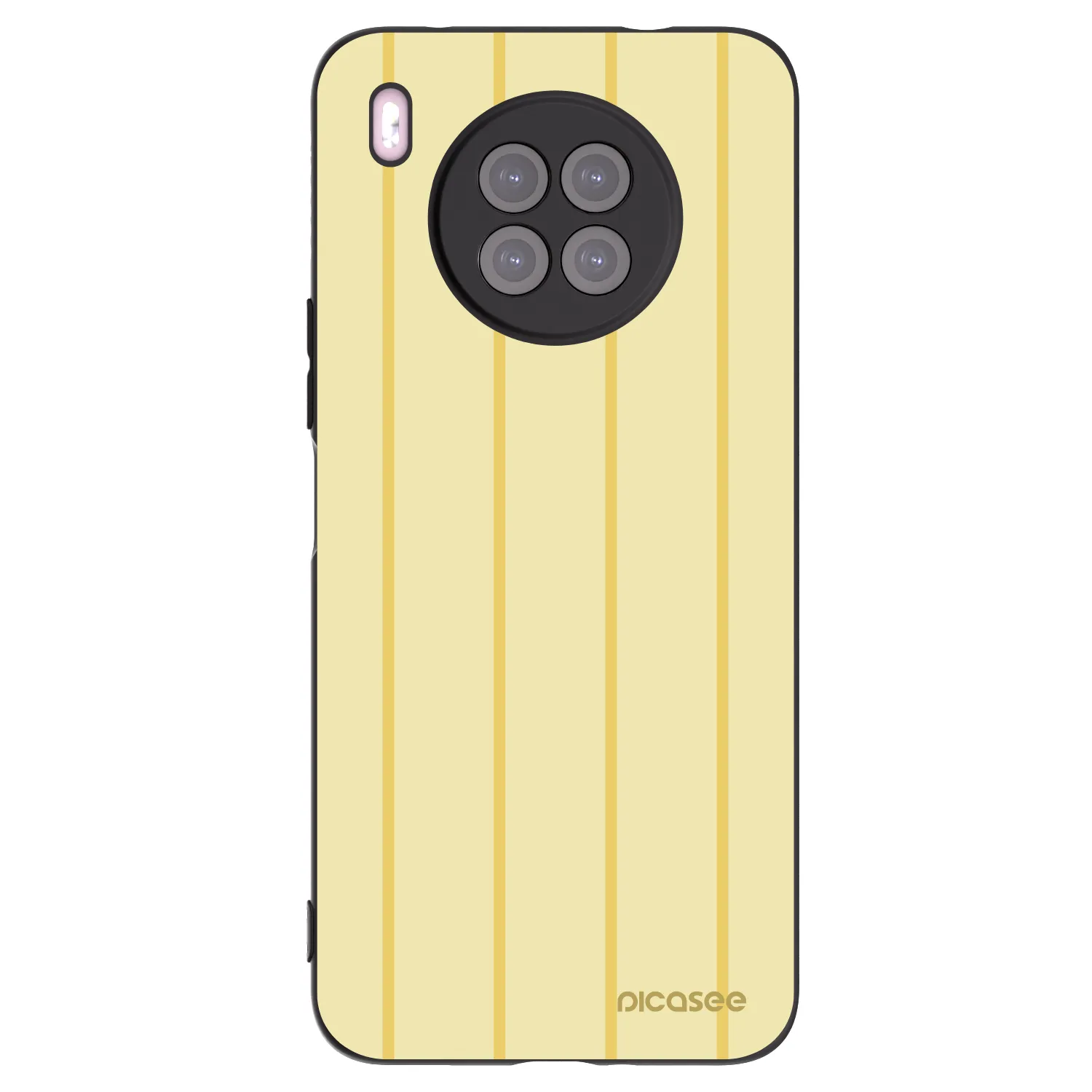 Picasee silikónový čierny obal pre Huawei Nova 8i - Liquid sunshine
